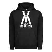 Pigment Black Van Morrison Music Urban Hoodie - artisFamous