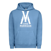 Pigment Pebble Blue Van Morrison Music Urban Hoodie - artisFamous