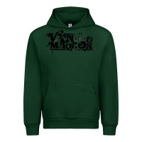 Forest Green Van Morrison Music Urban Hoodie - artisFamous