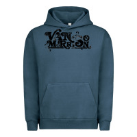 Pigment Midnight Navy Van Morrison Music Urban Hoodie - artisFamous