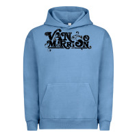 Pigment Pebble Blue Van Morrison Music Urban Hoodie - artisFamous