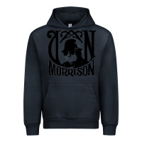 Navy Van Morrison Music Urban Hoodie - artisFamous