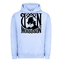Pigment Grape Ice Van Morrison Music Urban Hoodie - artisFamous