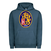 Pigment Midnight Navy leones del caracas Urban Hoodie - artisFamous
