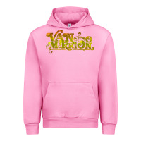 Fuchsia Pink Van Morrison Music Urban Hoodie - artisFamous