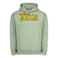 Pigment Oil Green Van Morrison Music Urban Hoodie - artisFamous