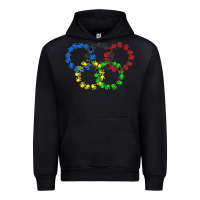 Black winter olympics Urban Hoodie - artisFamous