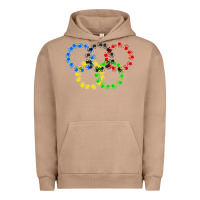 Pigment Burro winter olympics Urban Hoodie - artisFamous