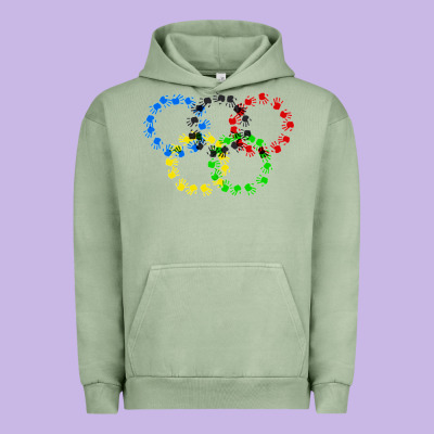 Winter Olympics Urban Hoodie Designed By Artisfamous