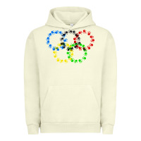 Pigment Pistachio winter olympics Urban Hoodie - artisFamous