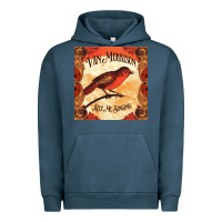 Pigment Midnight Navy Van Morrison Music Urban Hoodie - artisFamous