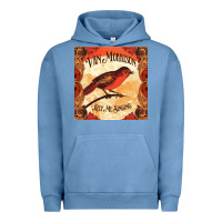 Pigment Pebble Blue Van Morrison Music Urban Hoodie - artisFamous