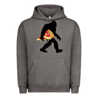 Pigment Tornado bigfoot carrying pizza Urban Hoodie - artisFamous
