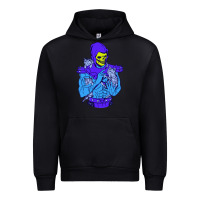 Black skeletor's cat premium scoop csic las Urban Hoodie - artisFamous