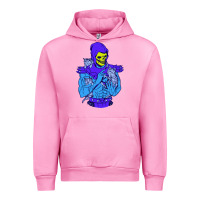 Fuchsia Pink skeletor's cat premium scoop csic las Urban Hoodie - artisFamous