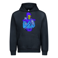 Navy skeletor's cat premium scoop csic las Urban Hoodie - artisFamous