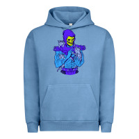 Pigment Pebble Blue skeletor's cat premium scoop csic las Urban Hoodie - artisFamous