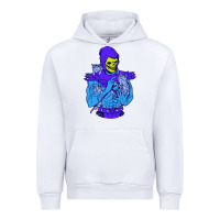 White skeletor's cat premium scoop csic las Urban Hoodie - artisFamous