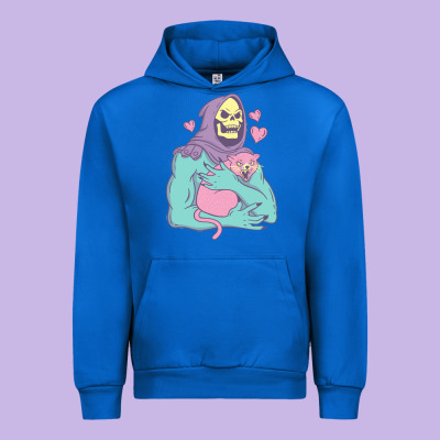 Skeletor's Cat Premium Scoop Classic Urban Hoodie Designed By Artisfamous