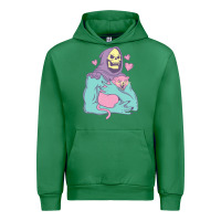 Emerald skeletor's cat premium scoop classic Urban Hoodie - artisFamous