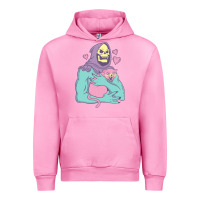 Fuchsia Pink skeletor's cat premium scoop classic Urban Hoodie - artisFamous