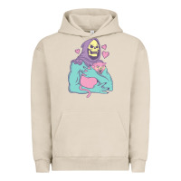 Pigment French Oak skeletor's cat premium scoop classic Urban Hoodie - artisFamous
