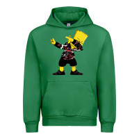 Emerald dabbing bart Urban Hoodie - artisFamous