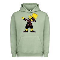 Pigment Oil Green dabbing bart Urban Hoodie - artisFamous