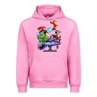 Fuchsia Pink superheroes Urban Hoodie - artisFamous
