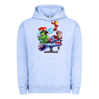 Pigment Grape Ice superheroes Urban Hoodie - artisFamous