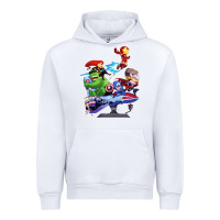 White superheroes Urban Hoodie - artisFamous