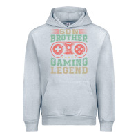 Heather Grey SON BROTHER GAMING LEGEND Urban Hoodie - artisFamous