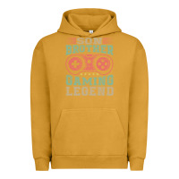 Pigment Peanut Butter SON BROTHER GAMING LEGEND Urban Hoodie - artisFamous