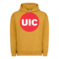 Pigment Peanut Butter UIC College Urban Hoodie - artisFamous
