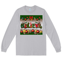 Moon Dust Christmas Believe Long Sleeve Tee - BundleAndBundleShop