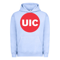 Pigment Grape Ice UIC College Urban Hoodie - artisFamous