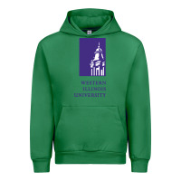 Emerald Western Illinois College Urban Hoodie - artisFamous