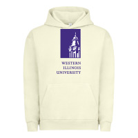 Pigment Pistachio Western Illinois College Urban Hoodie - artisFamous
