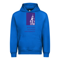 Cobalt Western Illinois College Urban Hoodie - artisFamous