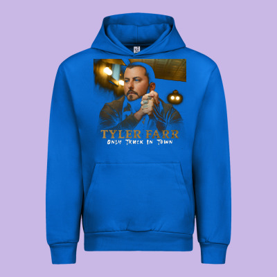 Tyler Farr Urban Hoodie Designed By Artisfamous