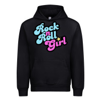 Black rock n roll girl Urban Hoodie - artisFamous