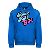Cobalt rock n roll girl Urban Hoodie - artisFamous