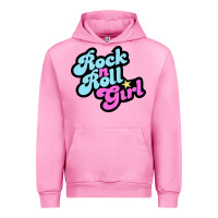 Fuchsia Pink rock n roll girl Urban Hoodie - artisFamous