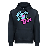 Navy rock n roll girl Urban Hoodie - artisFamous