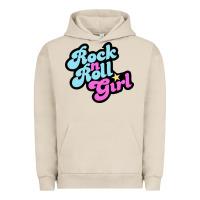 Pigment French Oak rock n roll girl Urban Hoodie - artisFamous