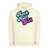 Pigment Pistachio rock n roll girl Urban Hoodie - artisFamous