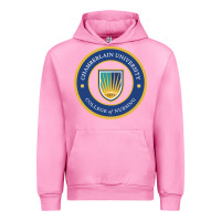Fuchsia Pink Chamberlain Art Urban Hoodie - artisFamous
