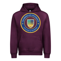 Mauve Wine Chamberlain Art Urban Hoodie - artisFamous