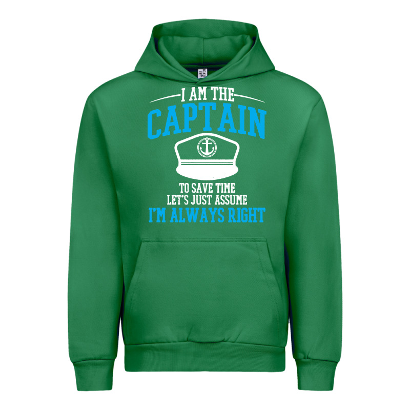 Captain Funny Boating Sailing Urban Hoodie by artisFamous | Teevron