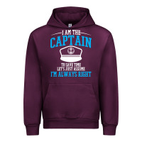 Mauve Wine captain funny boating sailing Urban Hoodie - artisFamous